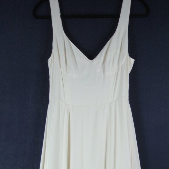 NEW Reformation Lecce Dress/Gown Ivory size 6 #1092 - Picture 3 of 9